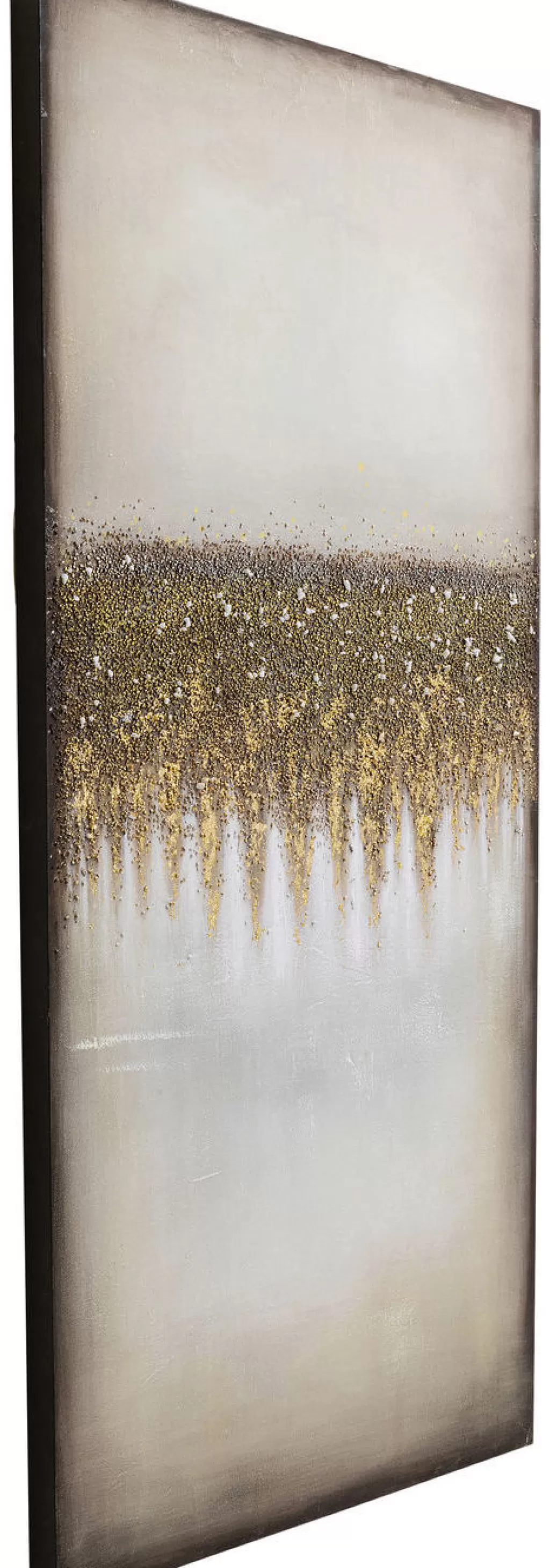 KARE Design - Horizon Abstrait | Peinture Acrylique Moderne sur Toile, Décor Contemporain 100x200 cm