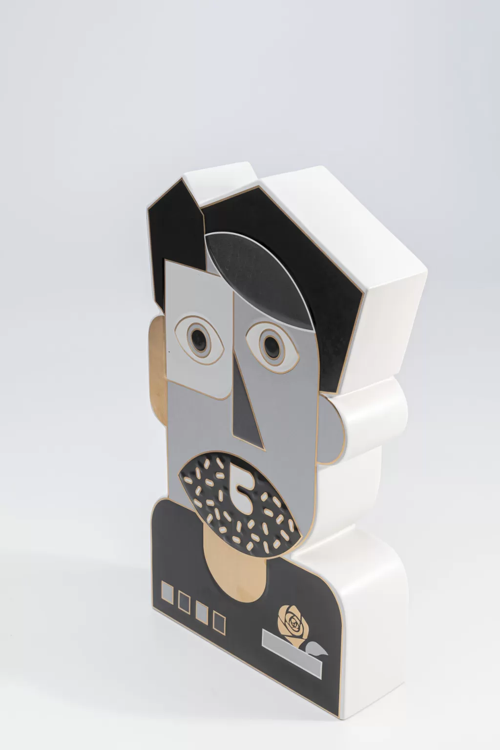 Vase design abstrait 