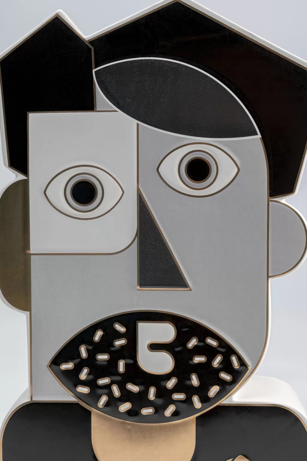 Vase design abstrait 