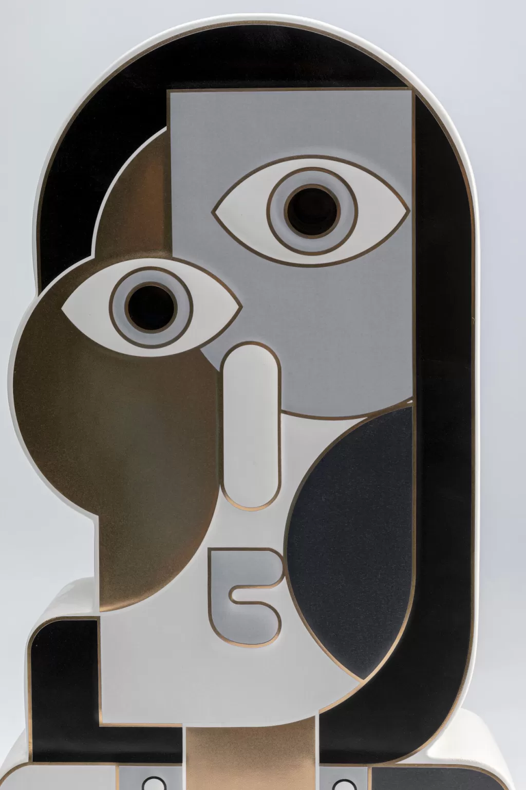 KARE Design - Vase Décoratif Abstrait-Femme - Création Contemporaine 43 cm
