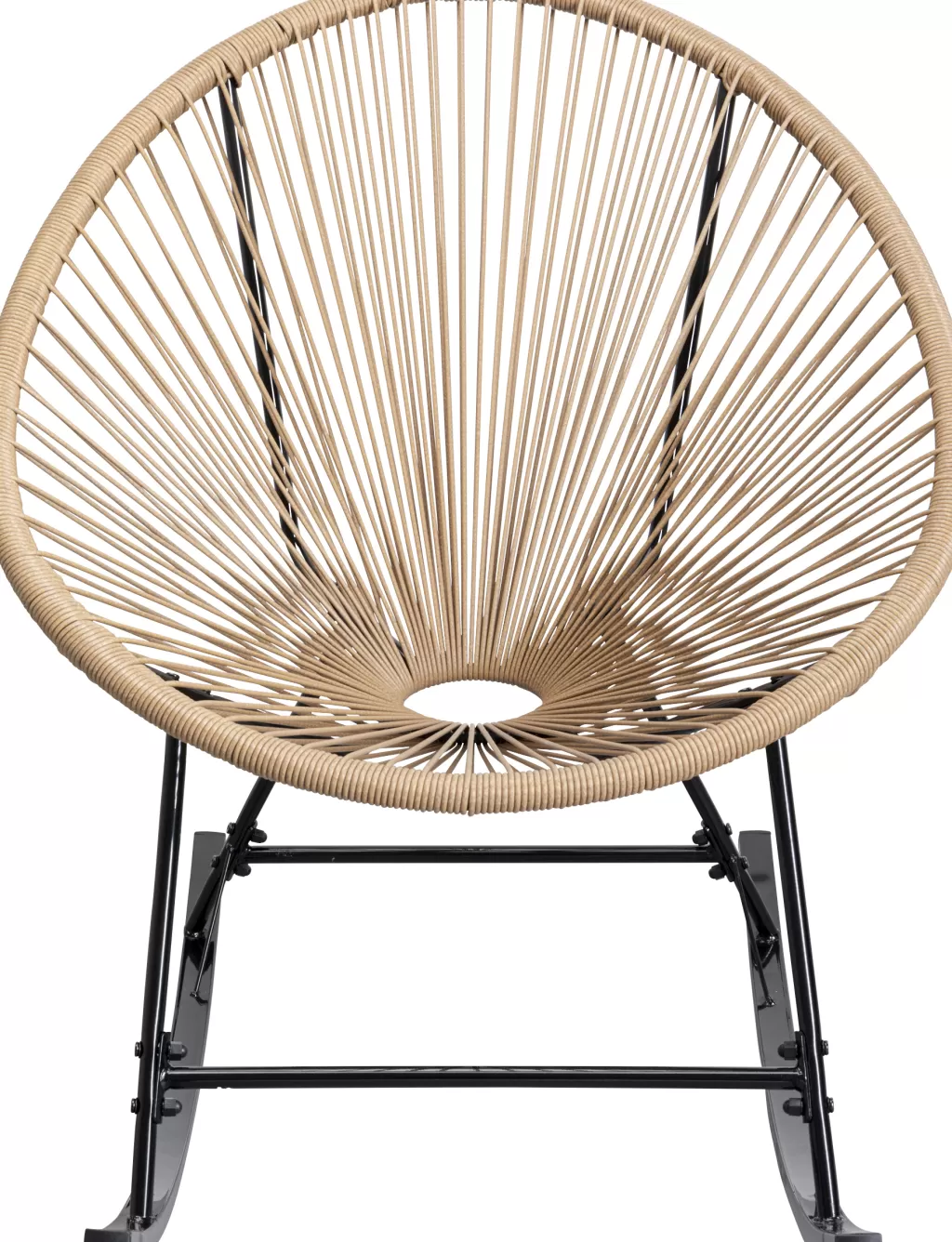 Fauteuil berçant Acapulco en rotin naturel - Design intemporel KARE Collection
