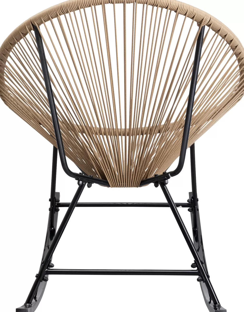Fauteuil berçant Acapulco en rotin naturel - Design intemporel KARE Collection