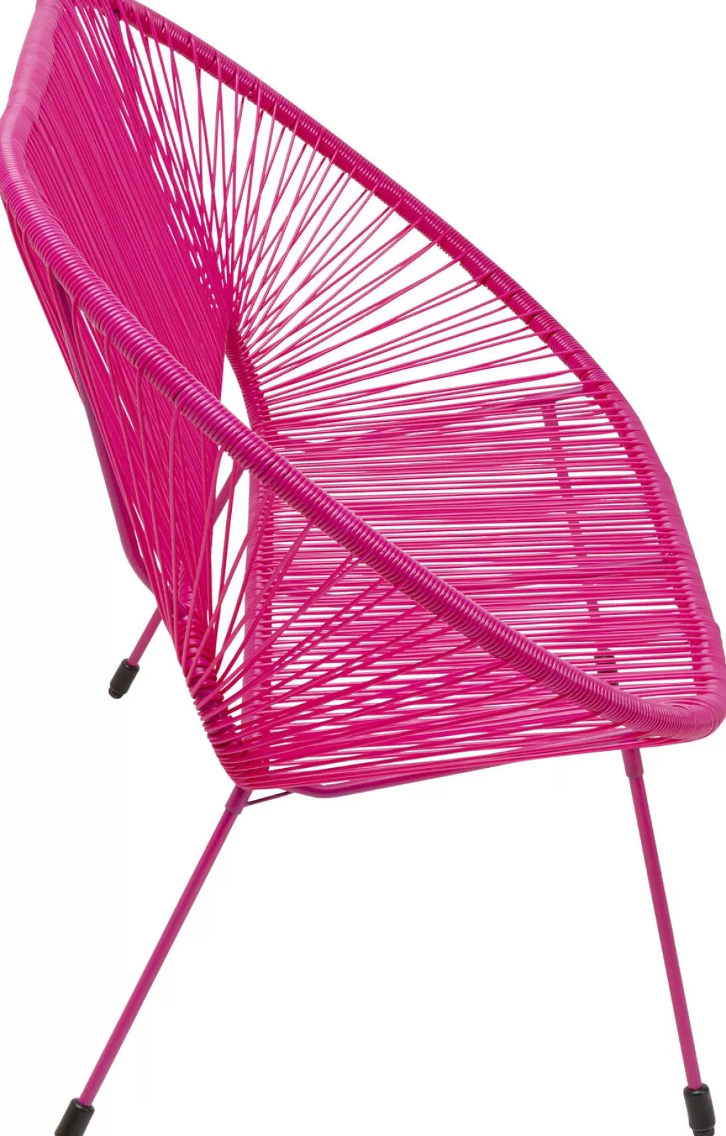 Canapé design Acapulco monochrome rose poudré - KARE Design - Pièce maîtresse moderne pour salon contemporain