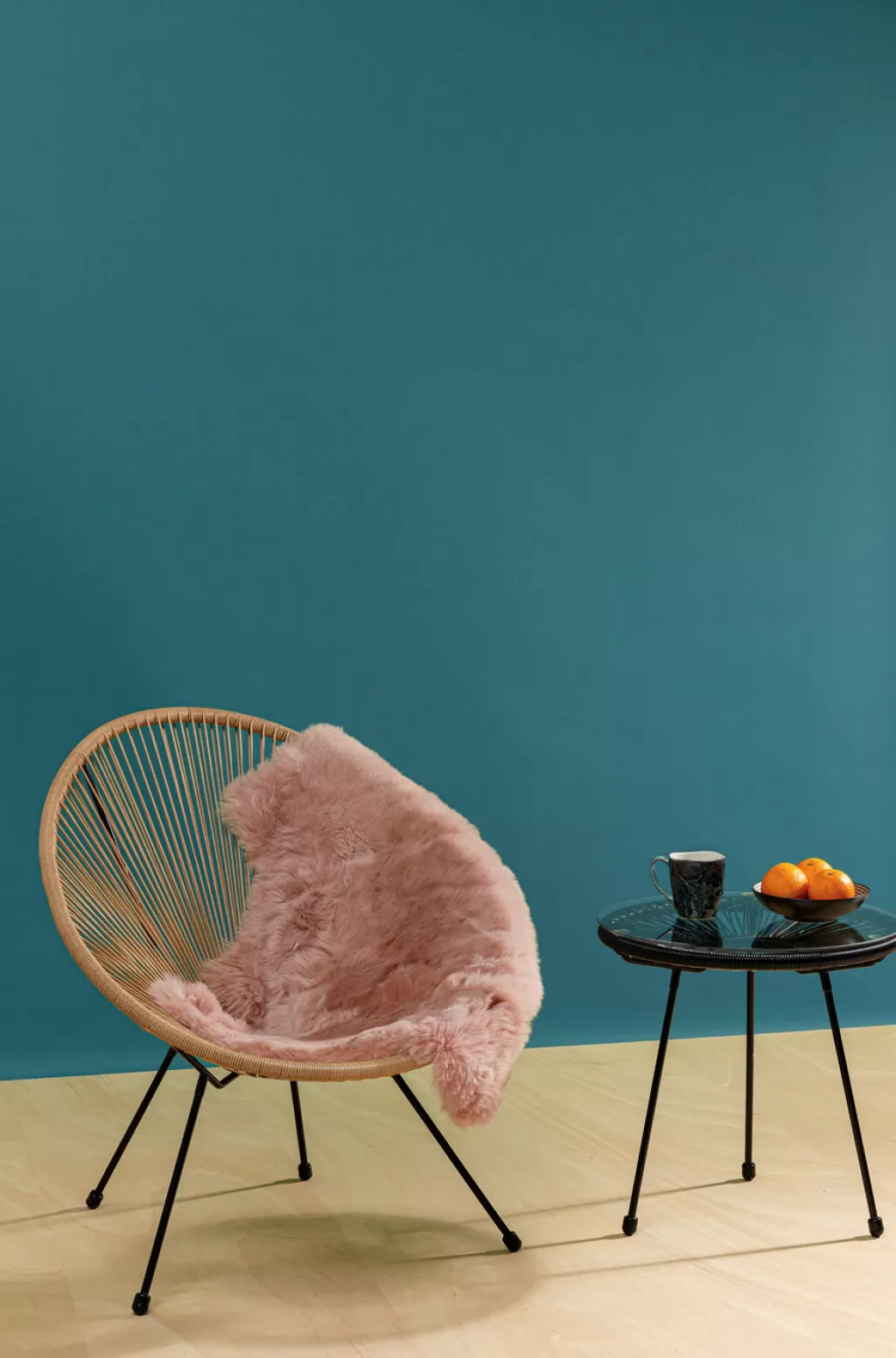 Fauteuil design Acapulco en osier naturel - Confort bohème chic par KARE Déco