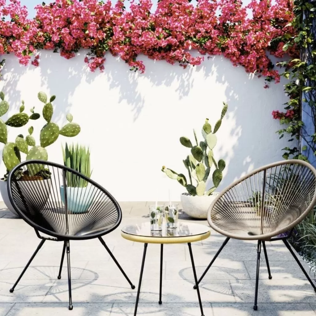 Table d'appoint Acapulco Nature - Design organique et chaleureux par KARE pour intérieurs contemporains