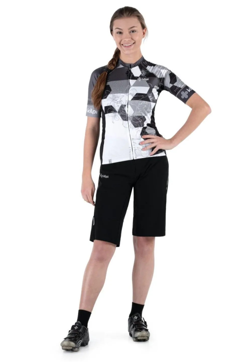 Maillot de Cyclisme Femme ADAMELLO-W - Tenue Sportive Kilpi Confortable pour Sorties Vélo Été 2024