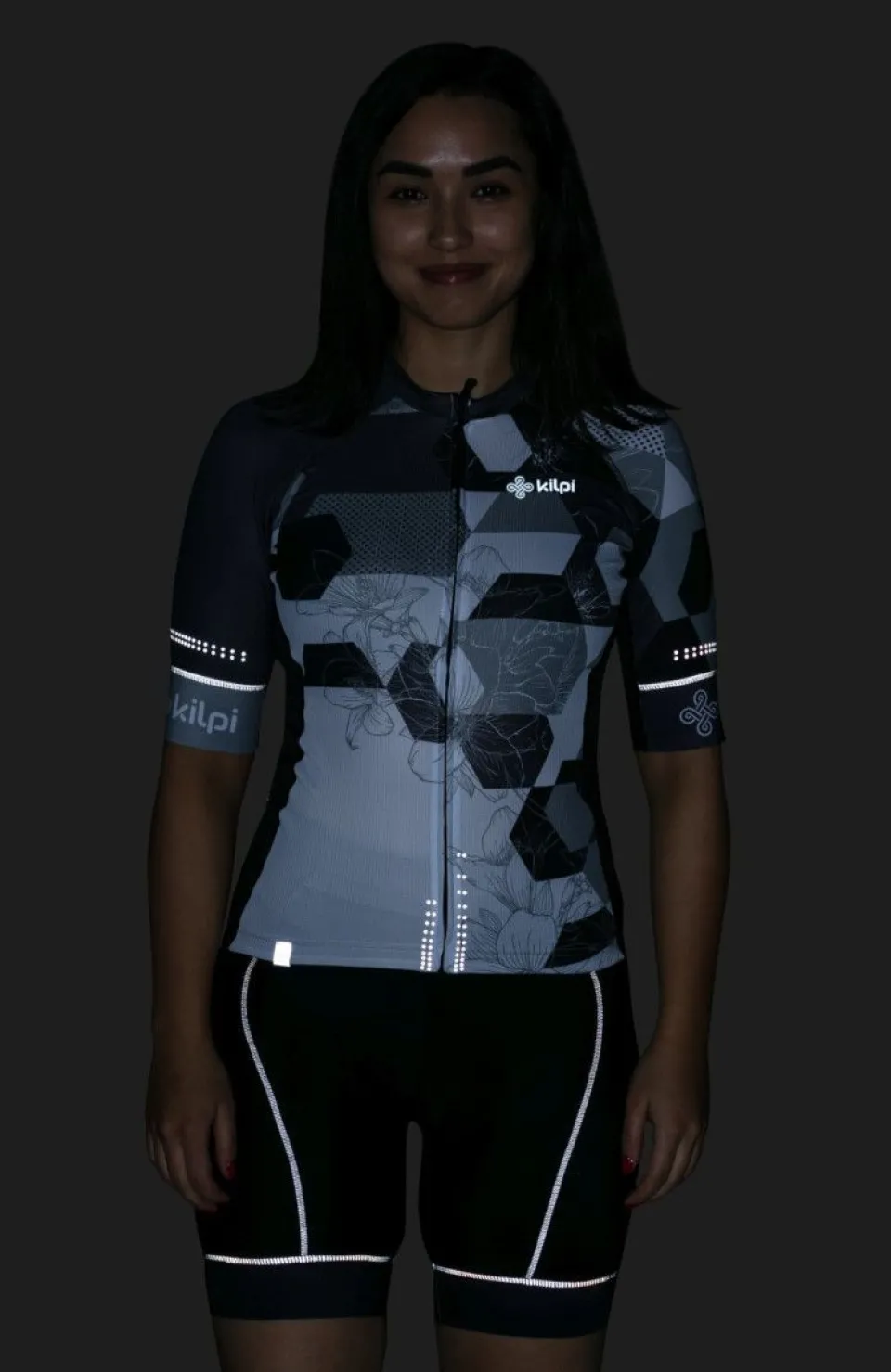 Maillot de Cyclisme Femme ADAMELLO-W - Tenue Sportive Kilpi Confortable pour Sorties Vélo Été 2024