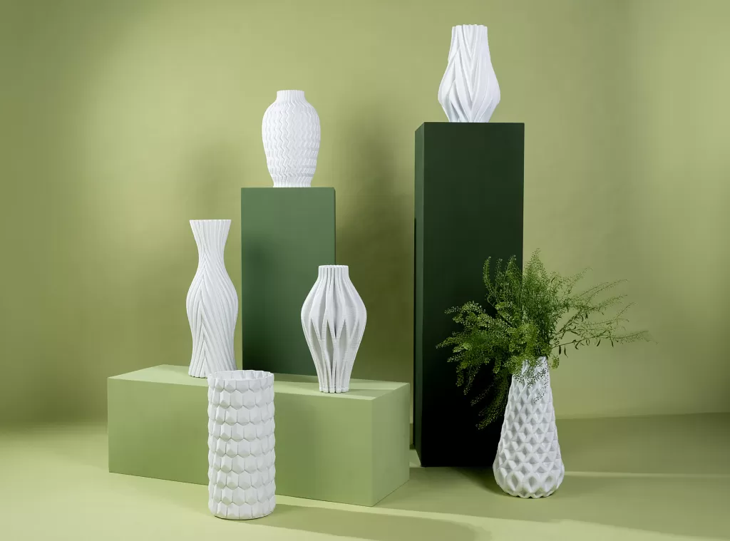 Vase Design Akira en Céramique Moderne – 50 cm par KARE Collection, Pièce Décorative Élégante pour Intérieur Contemporain