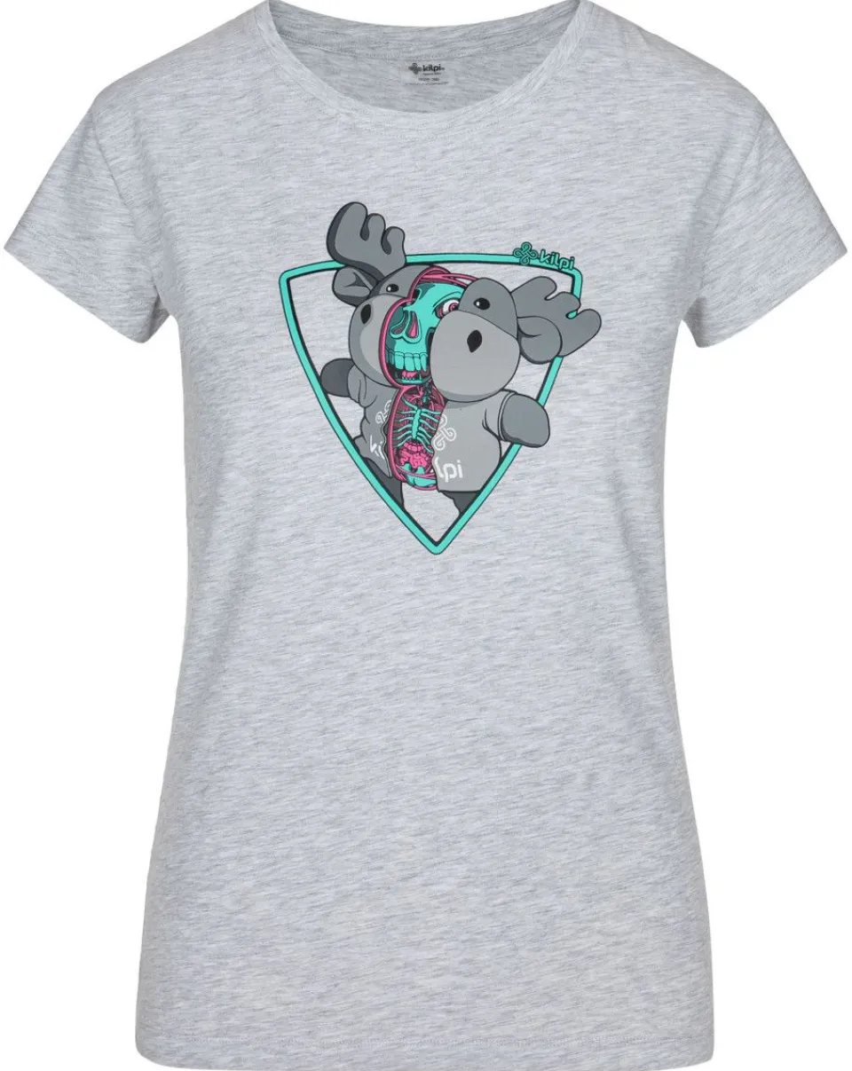 T-Shirt Femme Kilpi en Coton Souple - Style Décontracté Intemporel | Collection ALBION-W