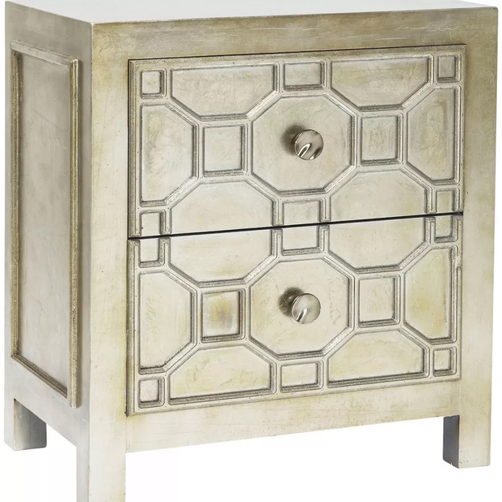 Chevet design Alhambra à tiroirs - Petite commode élégante pour chambre par KARE
