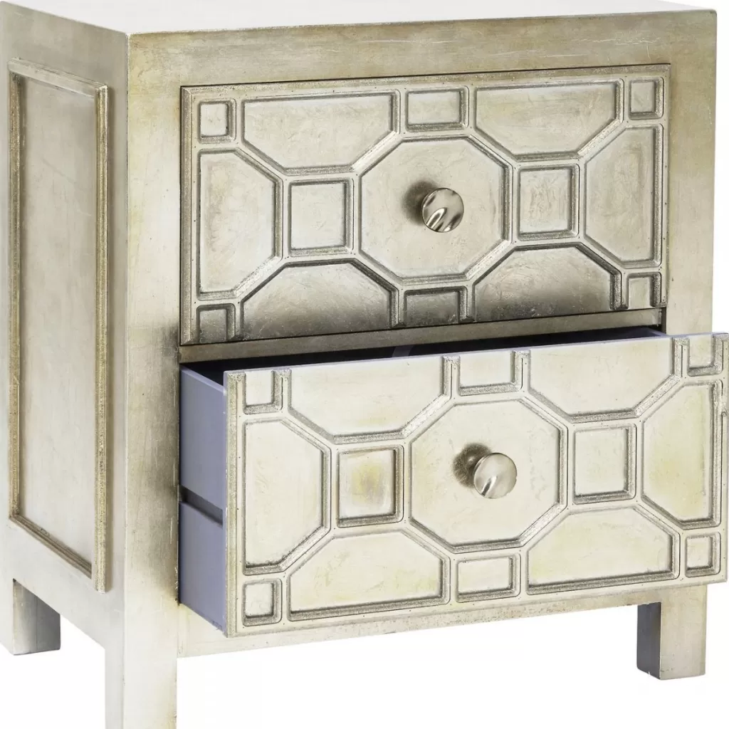 Chevet design Alhambra à tiroirs - Petite commode élégante pour chambre par KARE