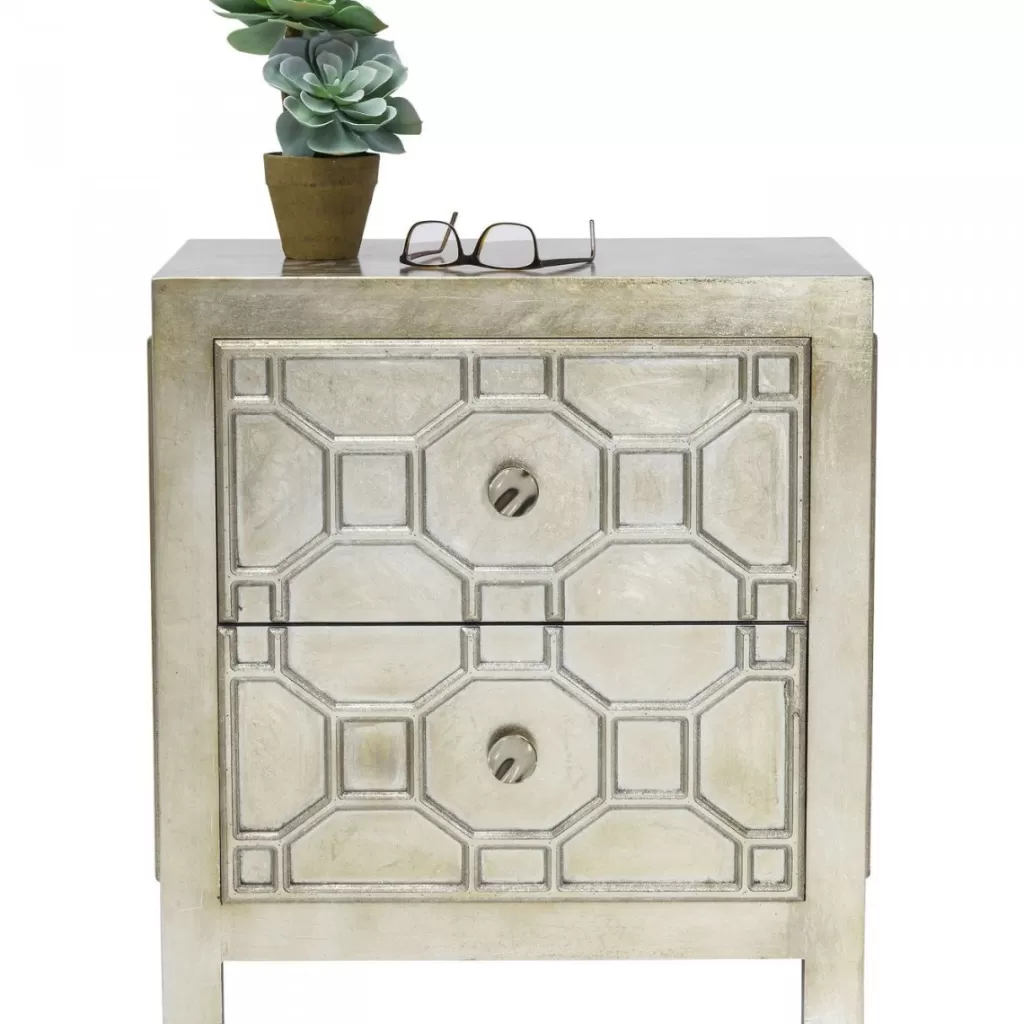 Chevet design Alhambra à tiroirs - Petite commode élégante pour chambre par KARE
