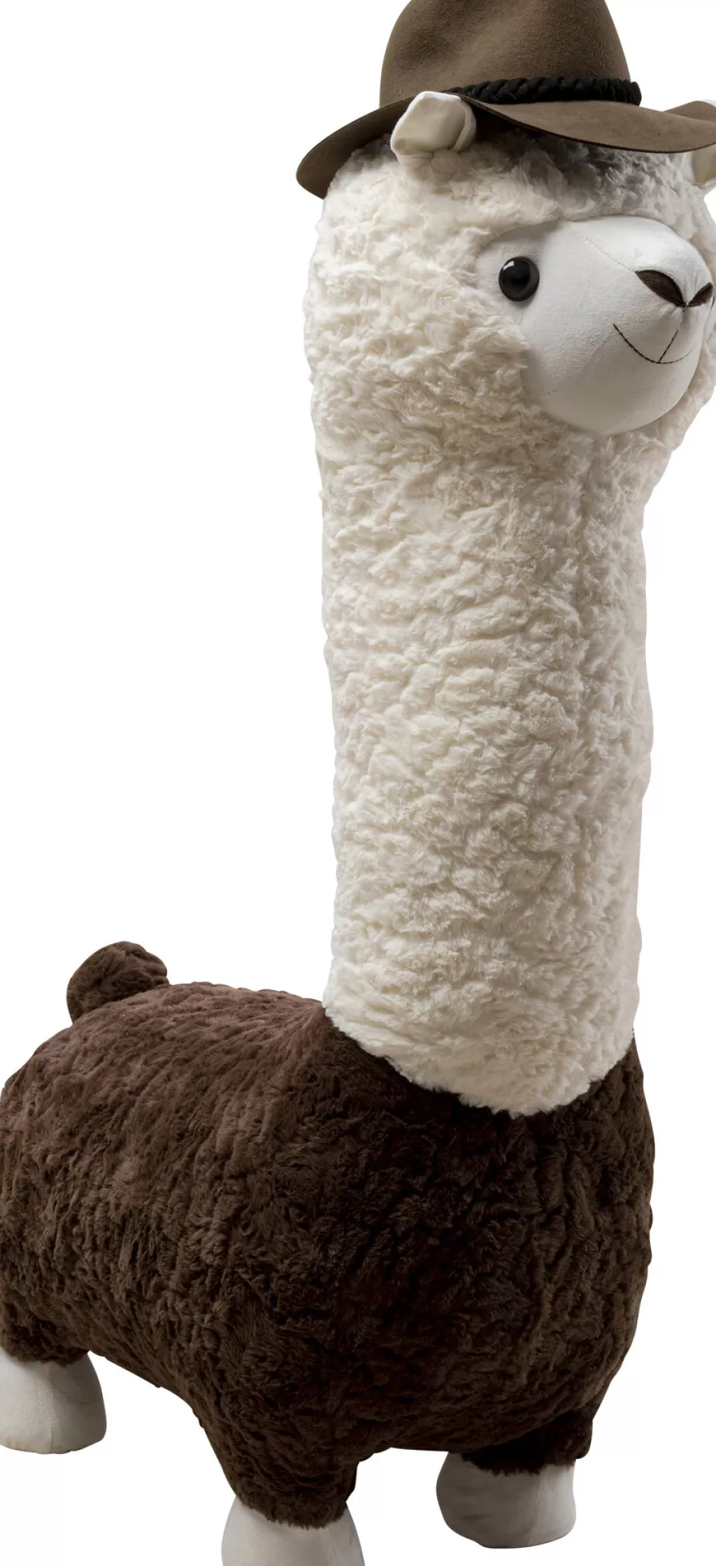 Décor Élégant d'Alpaga sur Pied - Sculpture Design Moderne 110 cm par KARE Design