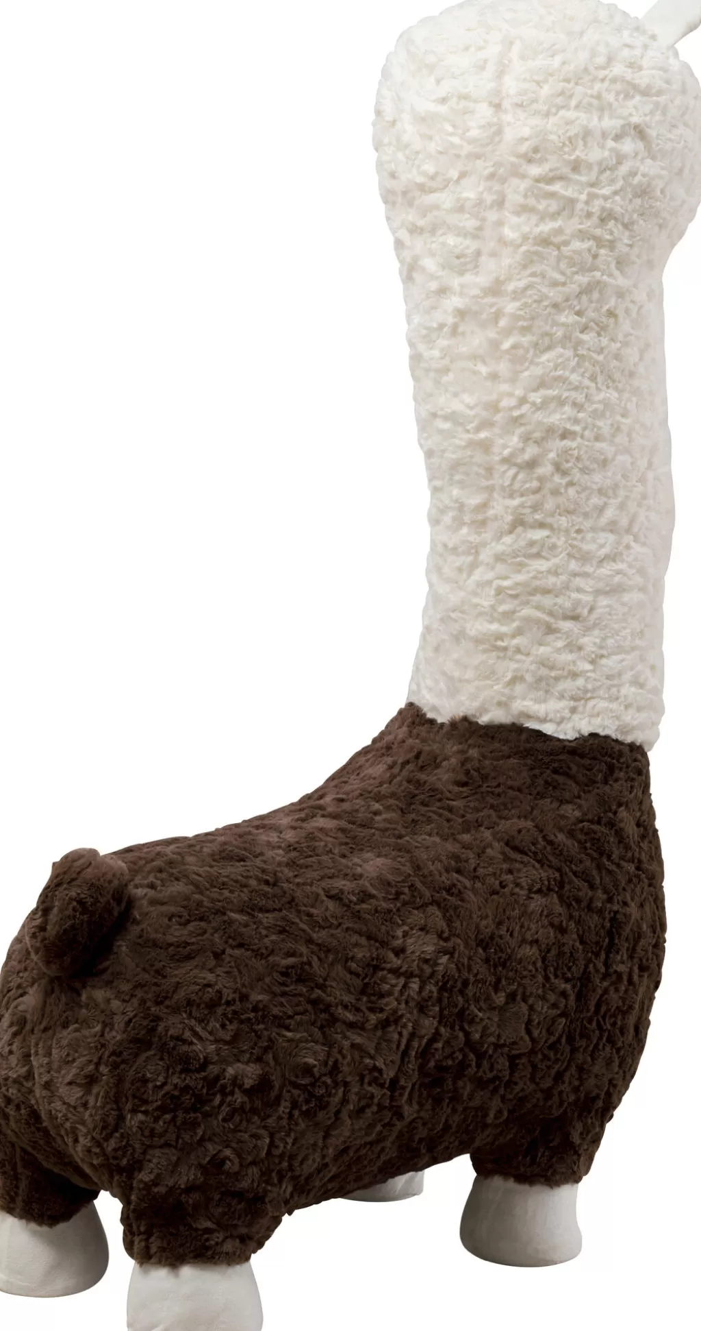 Décor Élégant d'Alpaga sur Pied - Sculpture Design Moderne 110 cm par KARE Design