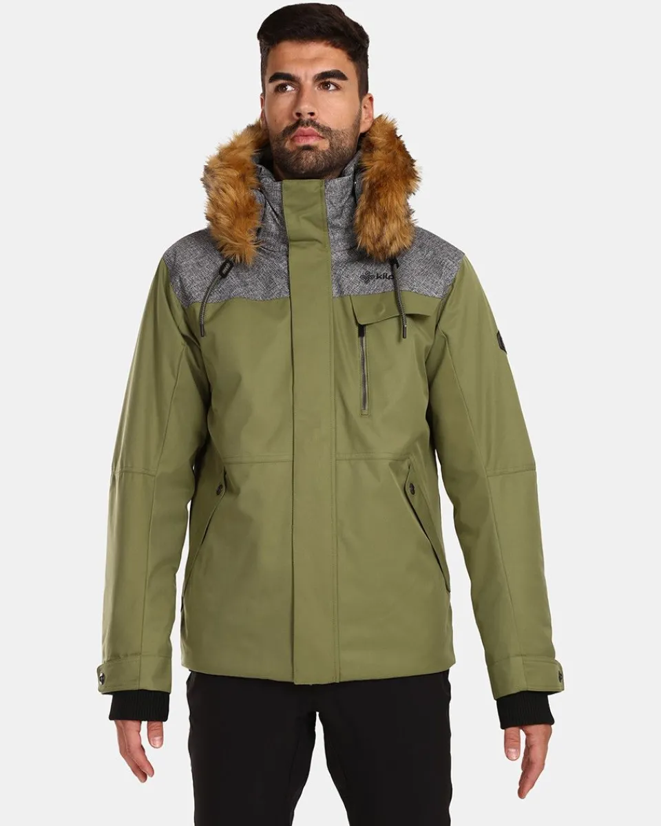 Veste Kilpi ALPHA-M pour Homme | Manteau Chaud Technique en Duvet - Confort Extrême en Plein Air Hiver