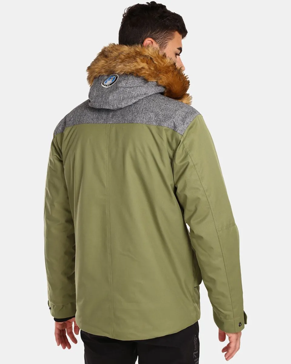 Veste Kilpi ALPHA-M pour Homme | Manteau Chaud Technique en Duvet - Confort Extrême en Plein Air Hiver