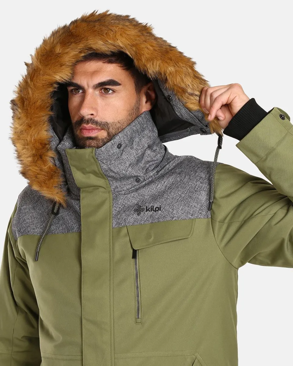 Veste Kilpi ALPHA-M pour Homme | Manteau Chaud Technique en Duvet - Confort Extrême en Plein Air Hiver