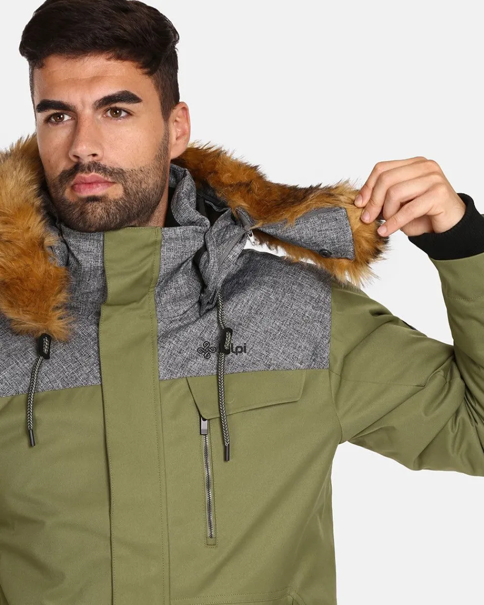 Veste Kilpi ALPHA-M pour Homme | Manteau Chaud Technique en Duvet - Confort Extrême en Plein Air Hiver