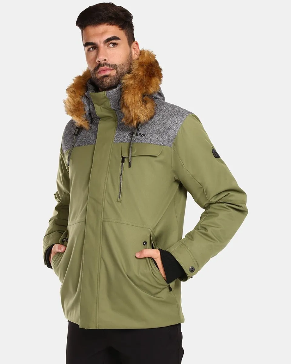 Veste Kilpi ALPHA-M pour Homme | Manteau Chaud Technique en Duvet - Confort Extrême en Plein Air Hiver