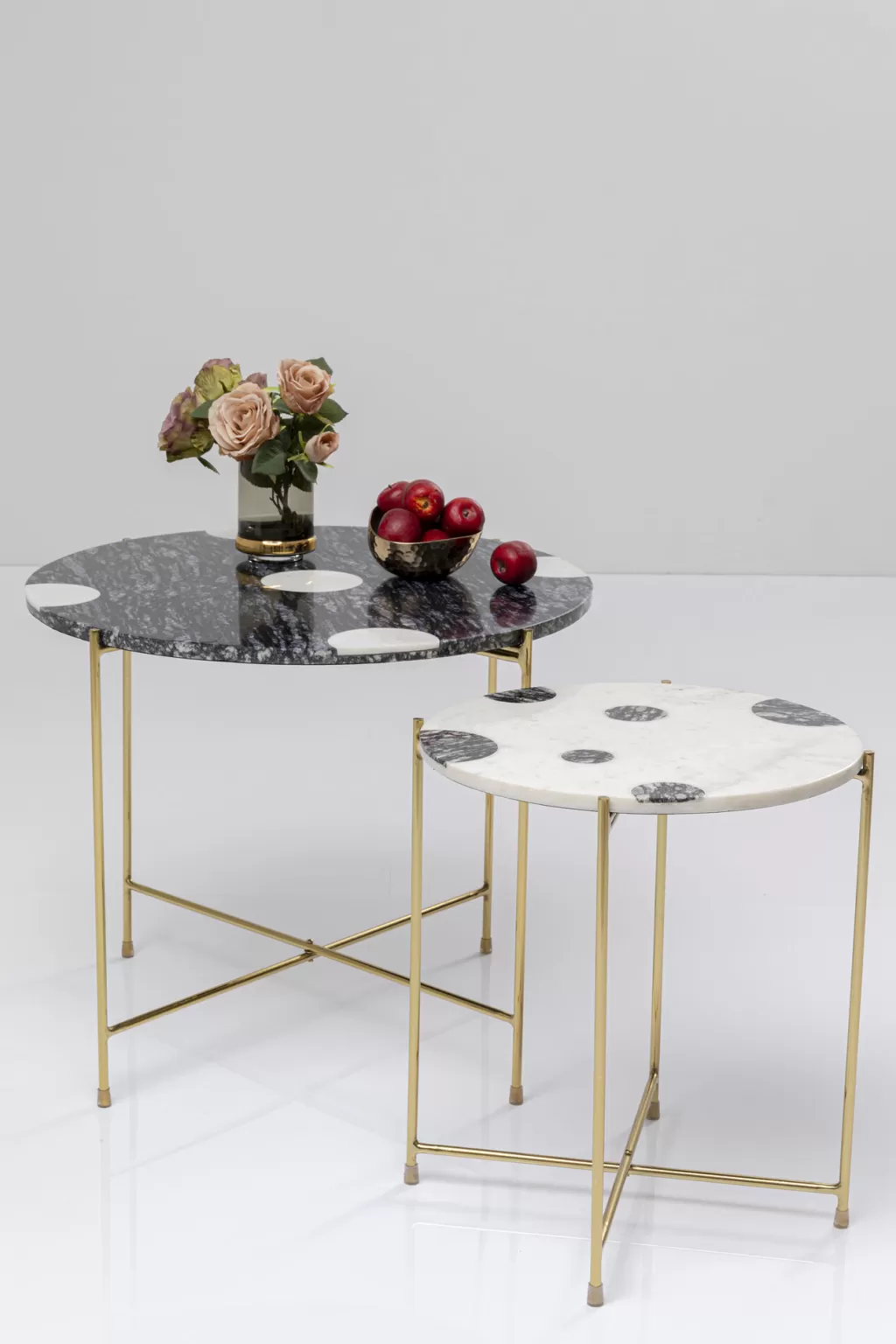 Table Basse Design Amba par KARE - Lot de 2 pour Salon Contemporain