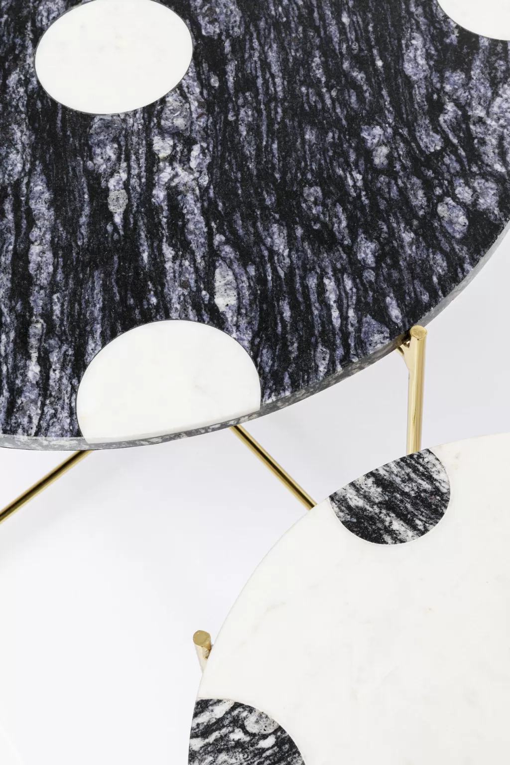 Table Basse Design Amba par KARE - Lot de 2 pour Salon Contemporain