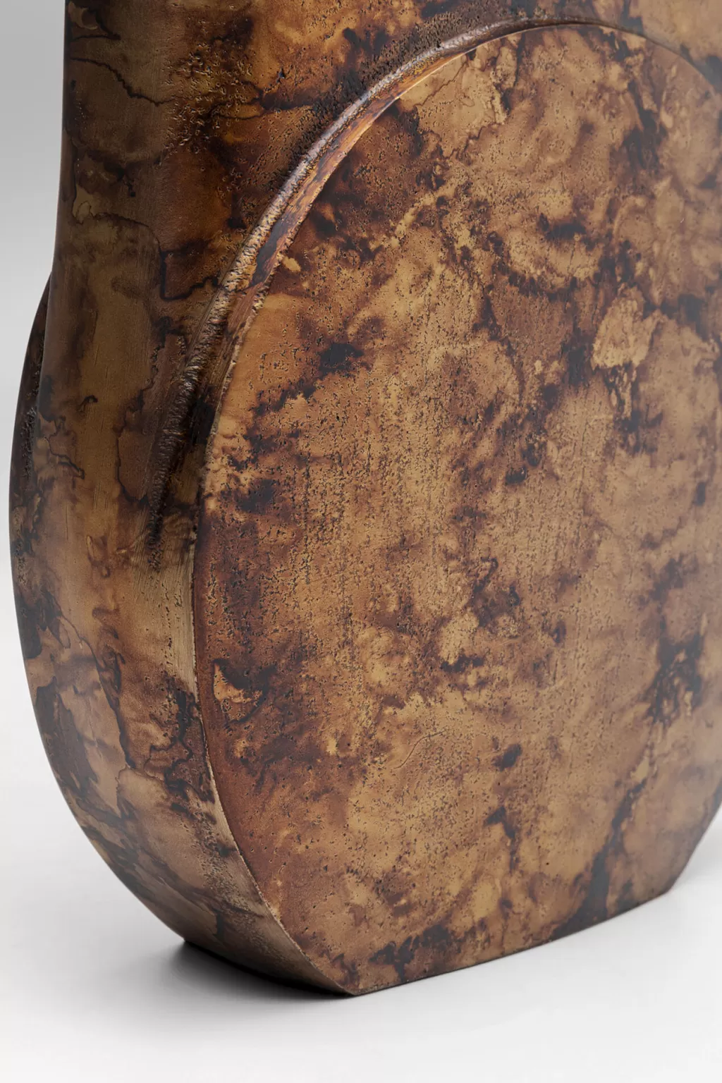Vase design Ampéro - Collection contemporaine KARE Design en céramique émaillée - 31 cm