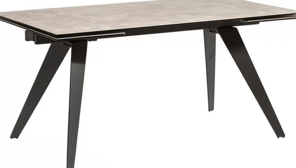 Table extensible design Amsterdam noir foncé - Dimensions modulables 160 cm (40+40) x 90 cm - KARE Édition Limitée 

Structure élégante avec plateau expansible, idéale pour s'adapter à vos besoins. Matériaux premium et finition sombre sophistiquée. Configuration flexible pour salle à manger ou bureau.