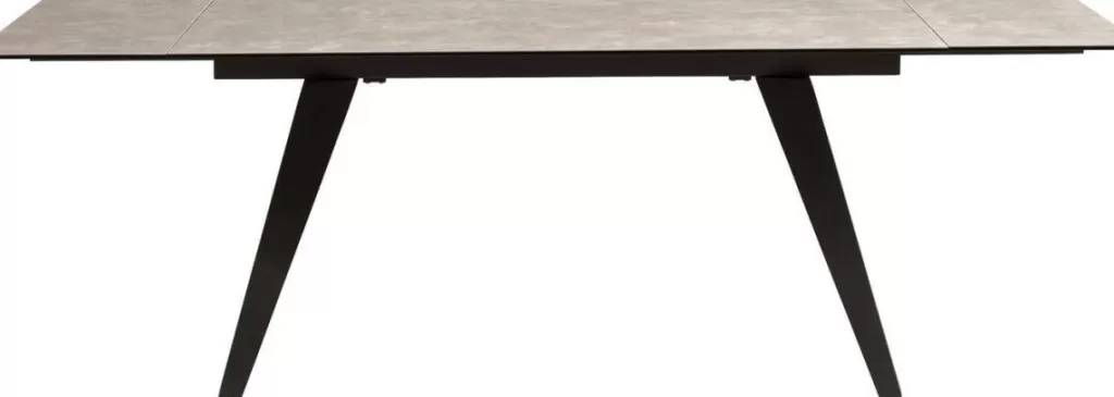 Table extensible design Amsterdam noir foncé - Dimensions modulables 160 cm (40+40) x 90 cm - KARE Édition Limitée 

Structure élégante avec plateau expansible, idéale pour s'adapter à vos besoins. Matériaux premium et finition sombre sophistiquée. Configuration flexible pour salle à manger ou bureau.