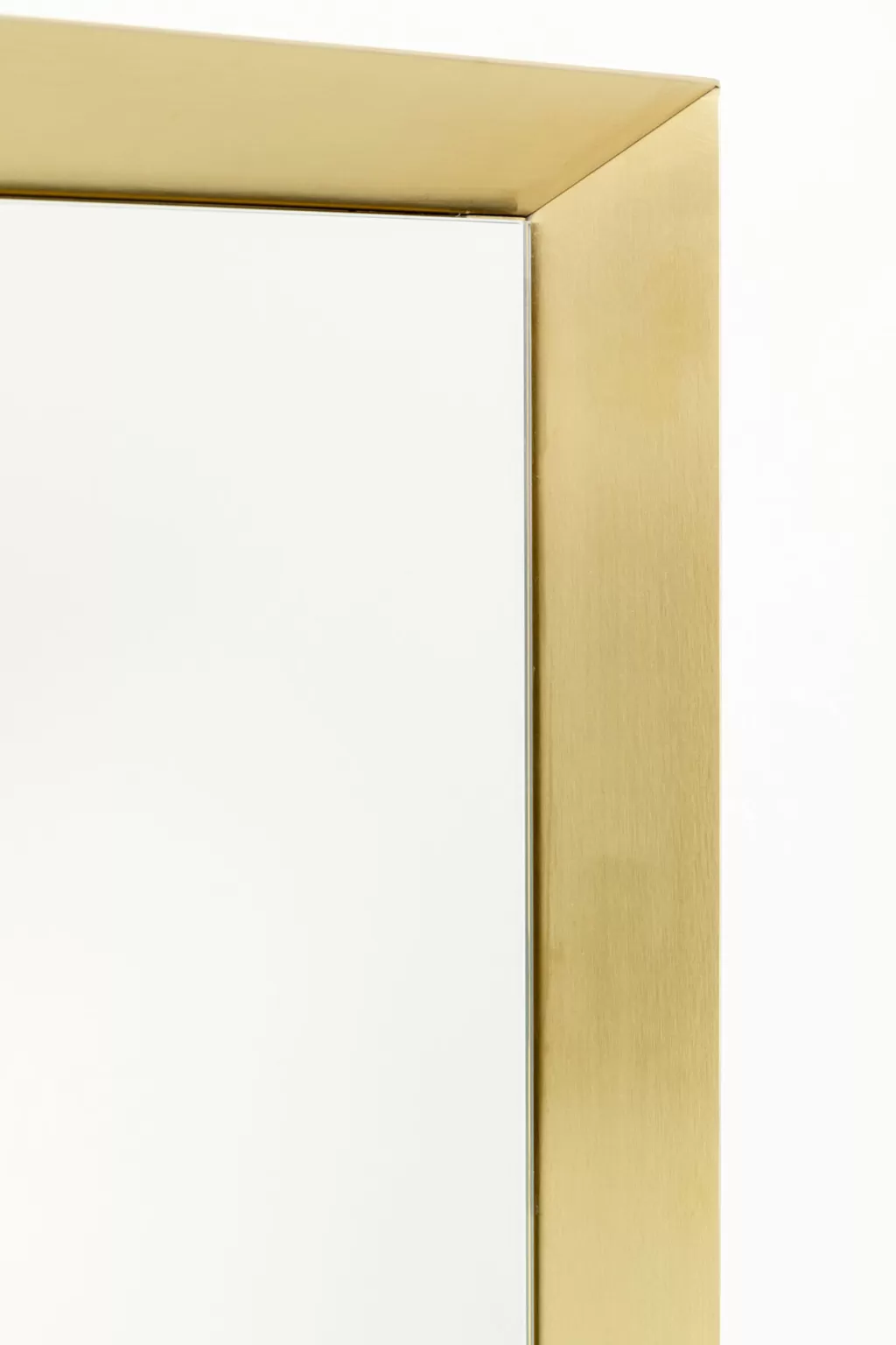 Miroir mural élégant en laiton Arezzo - Design contemporain KARE - Dimensions 80x120 cm - Pièce décorative raffinée pour intérieur chic