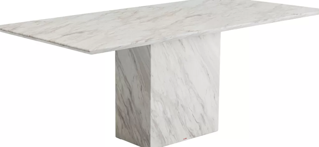 Table Design KARE - Plateau Marbre Artistico 200 x 100 cm - Pièce Unique pour Intérieur Élégant