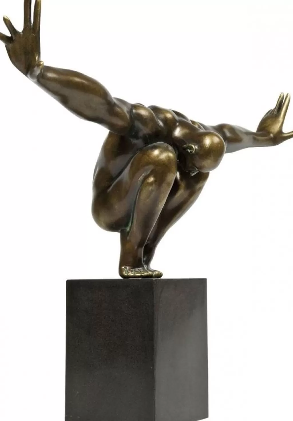 Sculpture Décorative Athlète en Bronze - Figurine Design Moderne 75 cm par KARE-Design