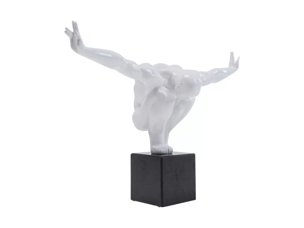 Décor Sportif Moderne 'Athlet' par KARE Design - Blanc Neige, Format Miniature