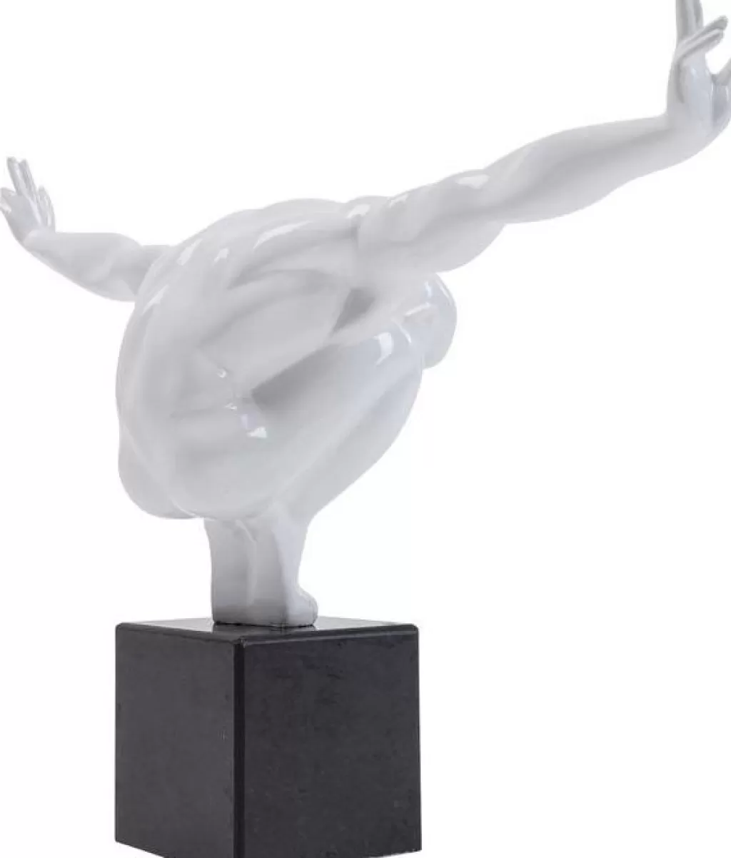 Décor Sportif Moderne 'Athlet' par KARE Design - Blanc Neige, Format Miniature