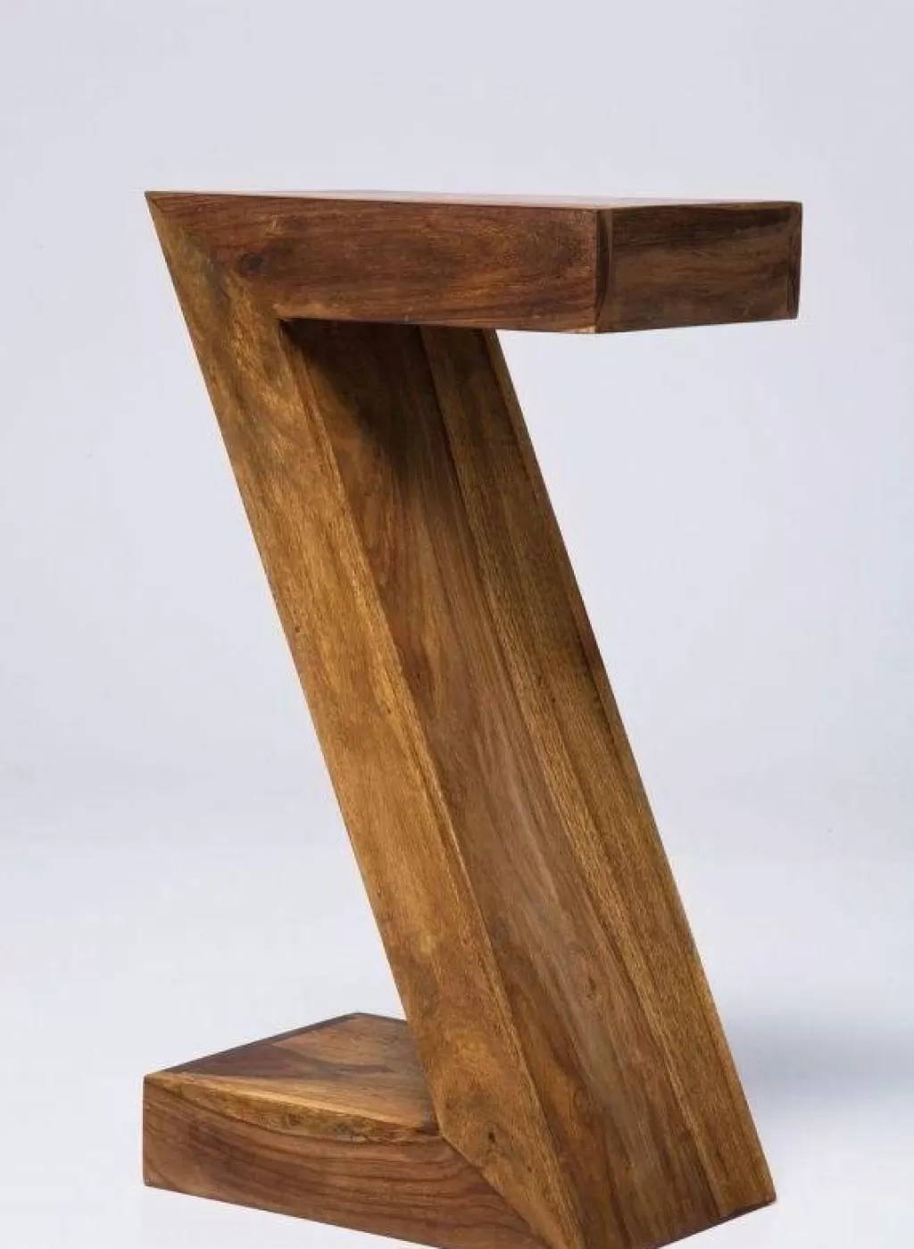 Table d'appoint design authentique en bois massif - KARE série Z - 30x20 cm