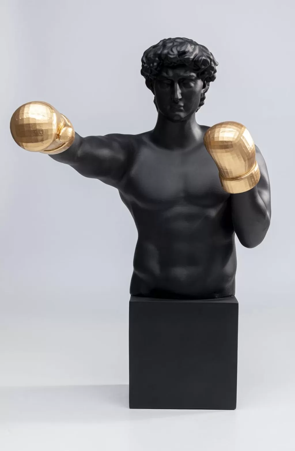 Sculpture Décorative Boxeur Balboa par KARE Design - Figurine Élégante 68 cm pour Intérieur Style Moderne