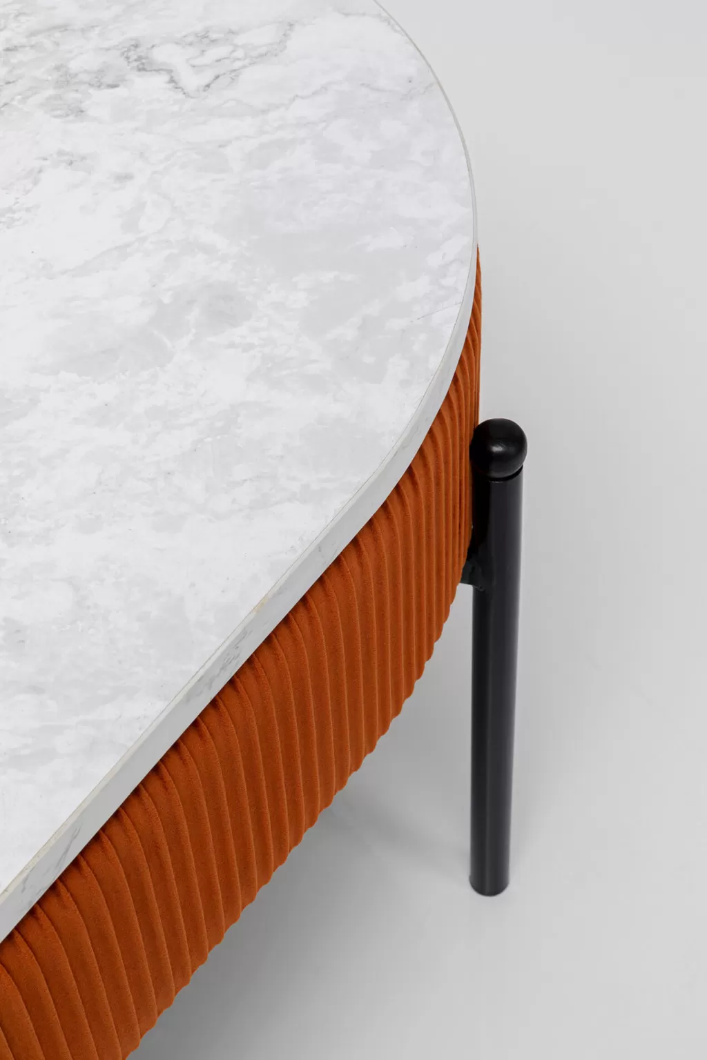 KARE Design – Table basse pratique Ballabile avec rangement intégré, design contemporain – Dimensions L114 x l60 cm