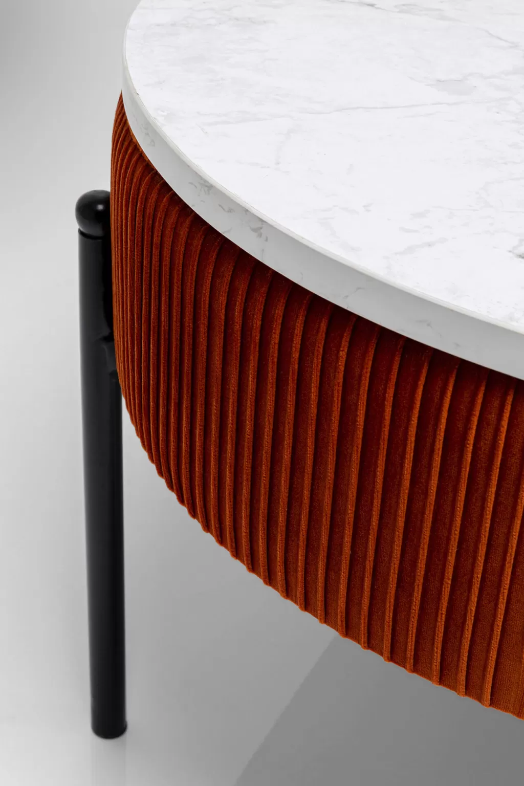 KARE Design – Table basse pratique Ballabile avec rangement intégré, design contemporain – Dimensions L114 x l60 cm