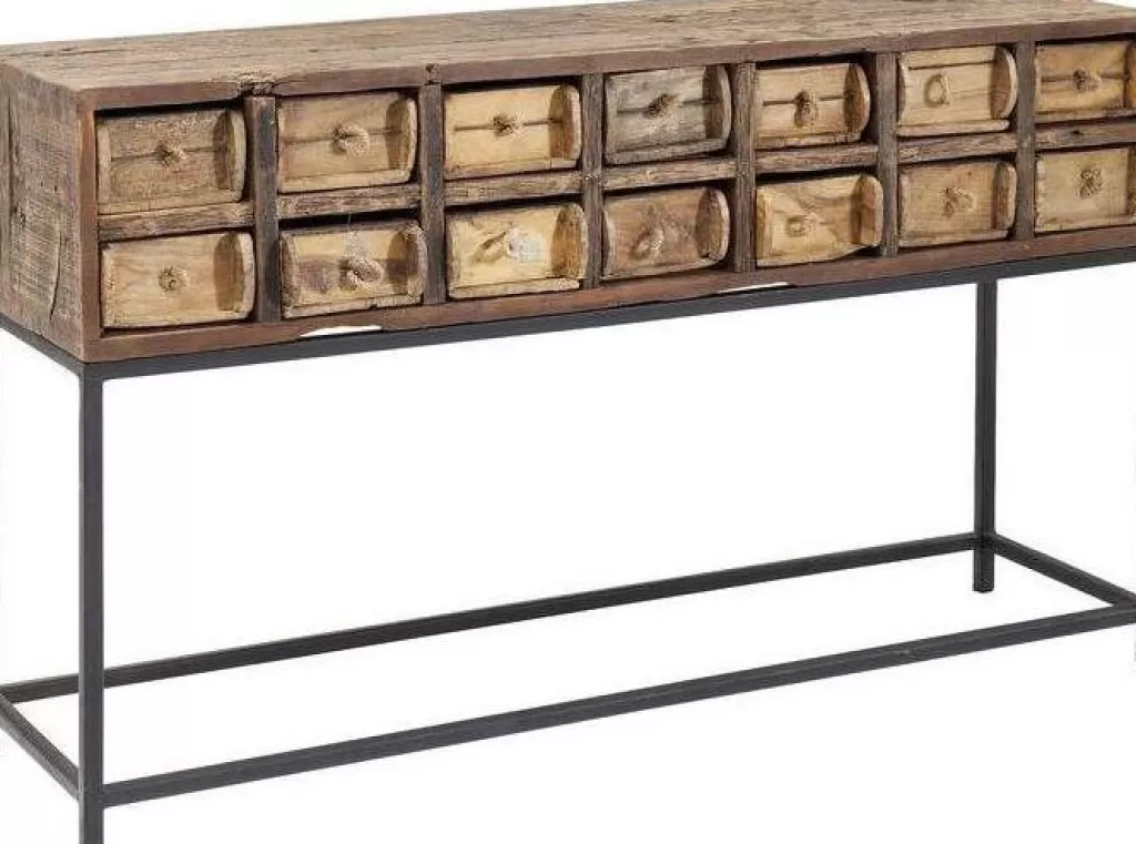 Console design Bastidon 125 cm - Table d'appoint élégante pour salon moderne par KARE Design