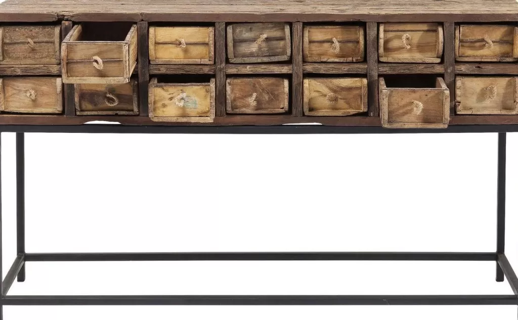 Console design Bastidon 125 cm - Table d'appoint élégante pour salon moderne par KARE Design