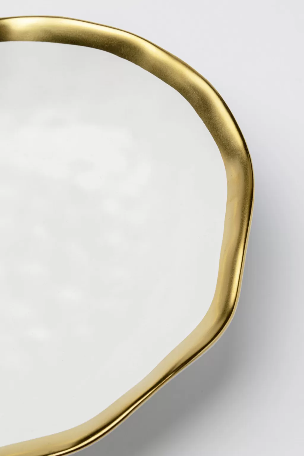 Assiette creuse ronde Bell - KARE Design, Blanc immaculé - Format 20 cm de diamètre