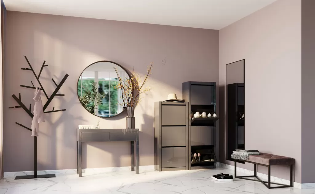 Miroir mural élégant Bella-MO par KARE Design - Format contemporain 180x60 cm