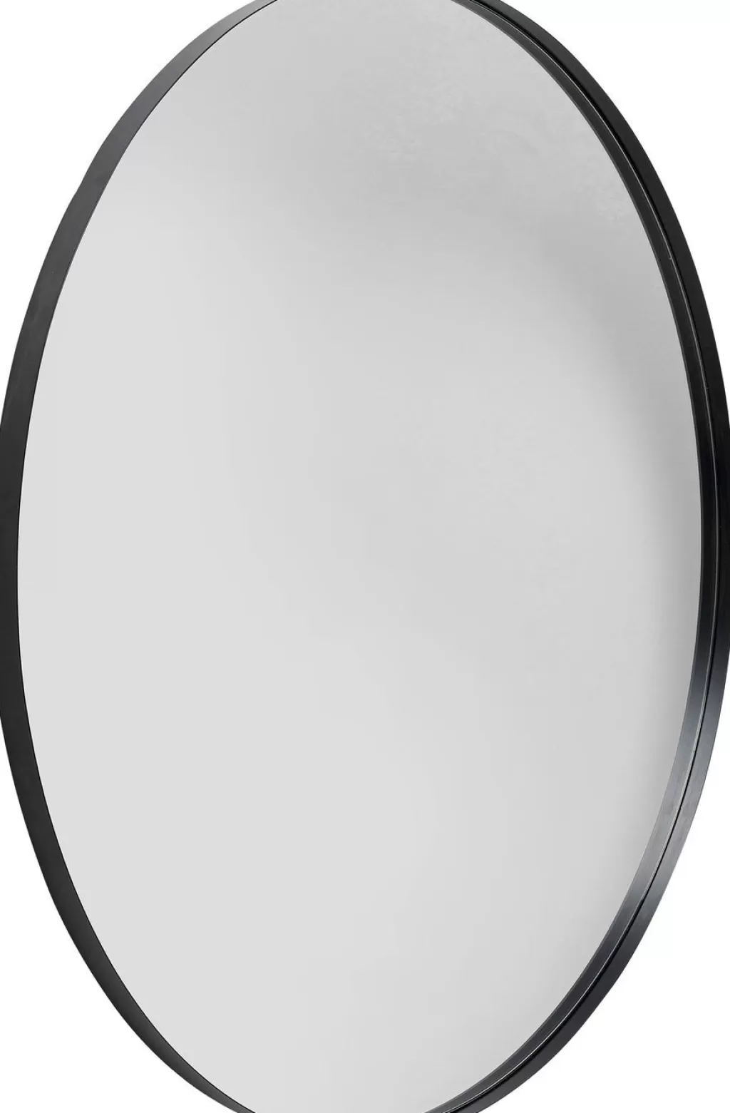 Miroir mural design KARE - Modèle Bella circulaire en 100 cm de diamètre, décoration moderne pour intérieur élégant