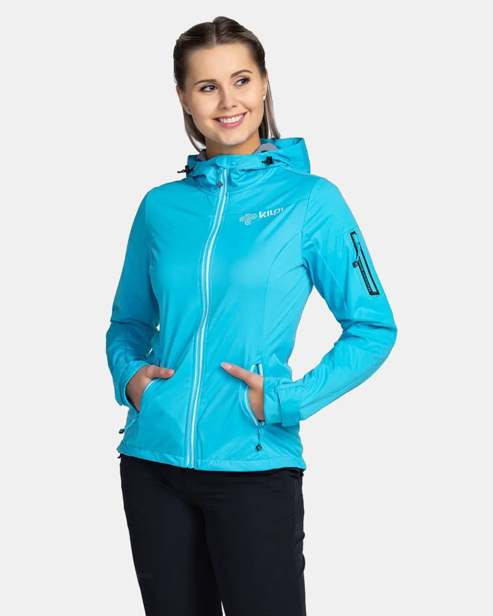 Veste Softshell Kilpi Femme - Confort Léger pour Randonnée | Manteau Respirant BELTRA-W | Style Urbain & Techniques