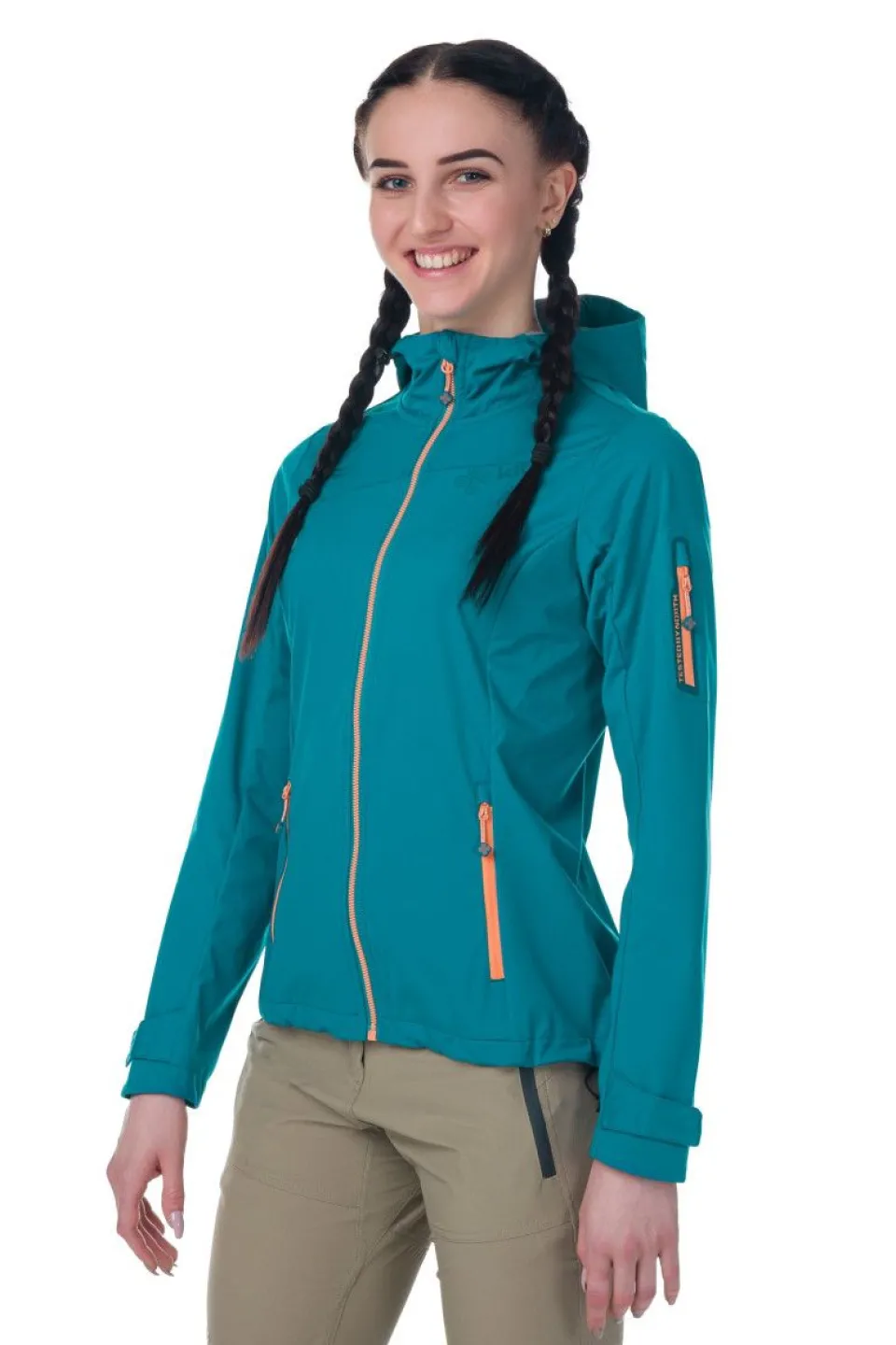 Veste Softshell Confortable pour Randonnée - Coupe Femme Respirante | Manteau Léger Polyvalent en Plein Air | Modèle BELTRA-W