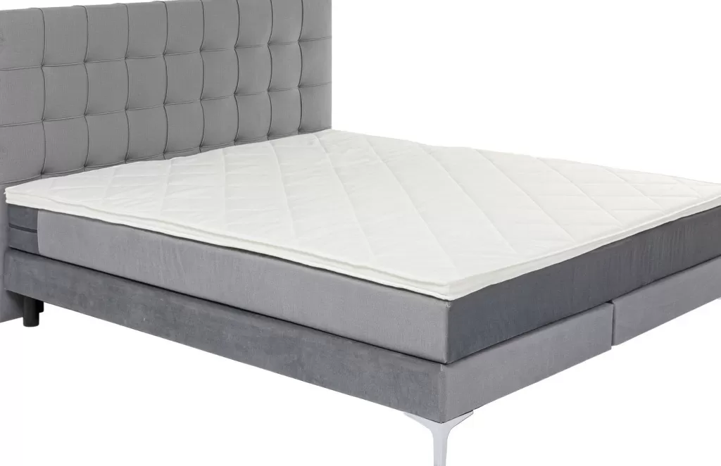 Lit design Benito Star par KARE - Modèle Élégant en Gris Anthracite, Dimensions Reine 180 x 200 cm, Structure Confortable pour Chambre Contemporaine