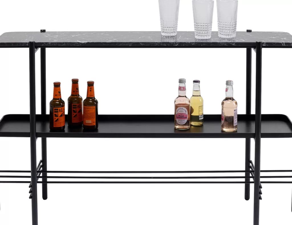 Console design Bennett – Table d'appoint en acacia massif – Dimensions L120 x H72 cm – Style scandinave – Collection KARE Design
