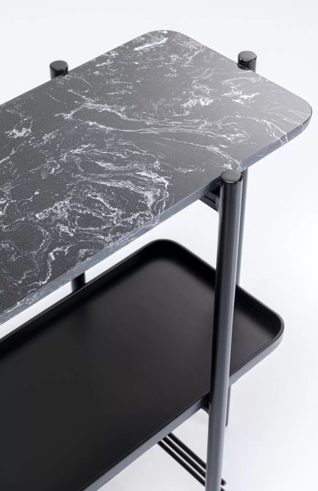 Console design Bennett – Table d'appoint en acacia massif – Dimensions L120 x H72 cm – Style scandinave – Collection KARE Design