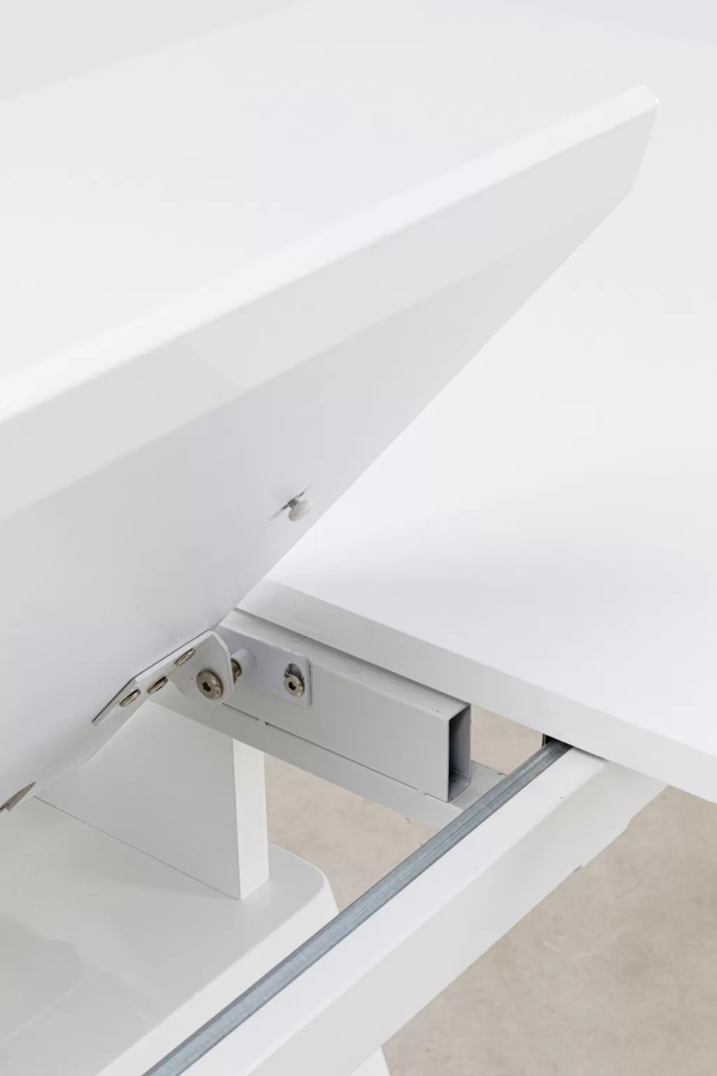 Table extensible Benvenuto design moderne – Blanc pur, Dimensions 200 x 110 cm (extension 50 cm) – KARE Design