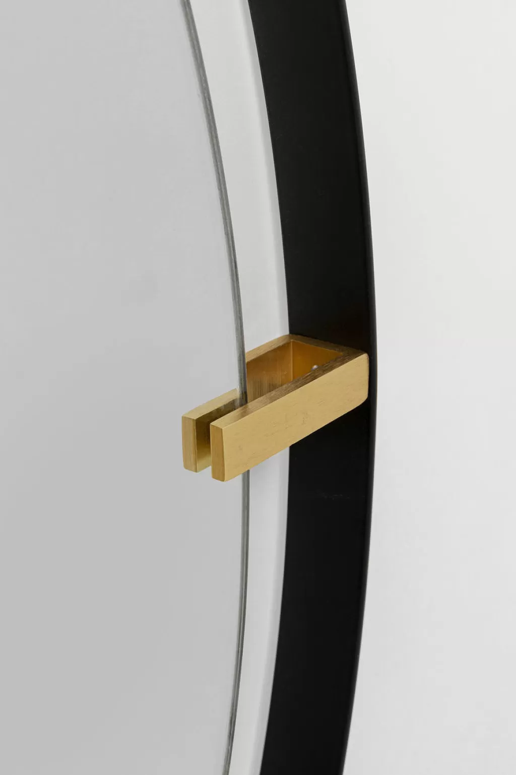 Miroir Design Contemporain KARE - Cadre Métal Modèle Betsy, Diamètre 90 cm