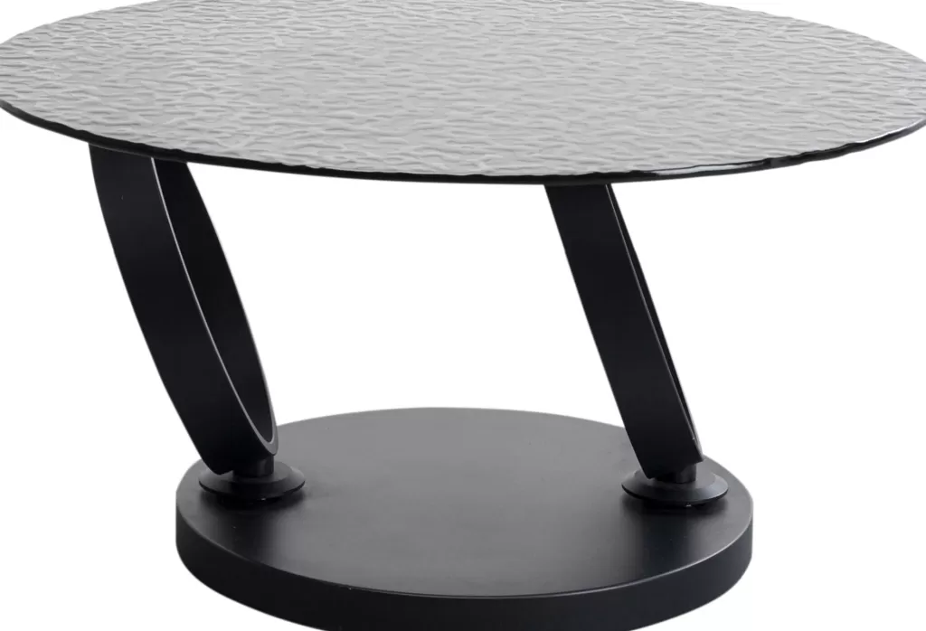 Table Basse Design Bulle Beverly - Noir Élégant pour Salon Moderne, Dimensions 133 x 80 cm - Création Exclusive KARE